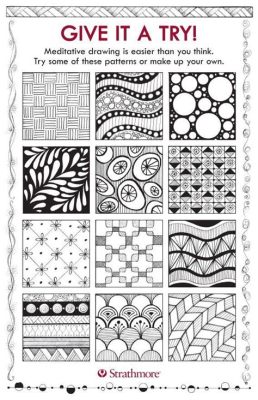  Zentangle: The Art of Drawing Patterned Designs - Eine meditative Reise durch die Welt geometrischer Abstraktion